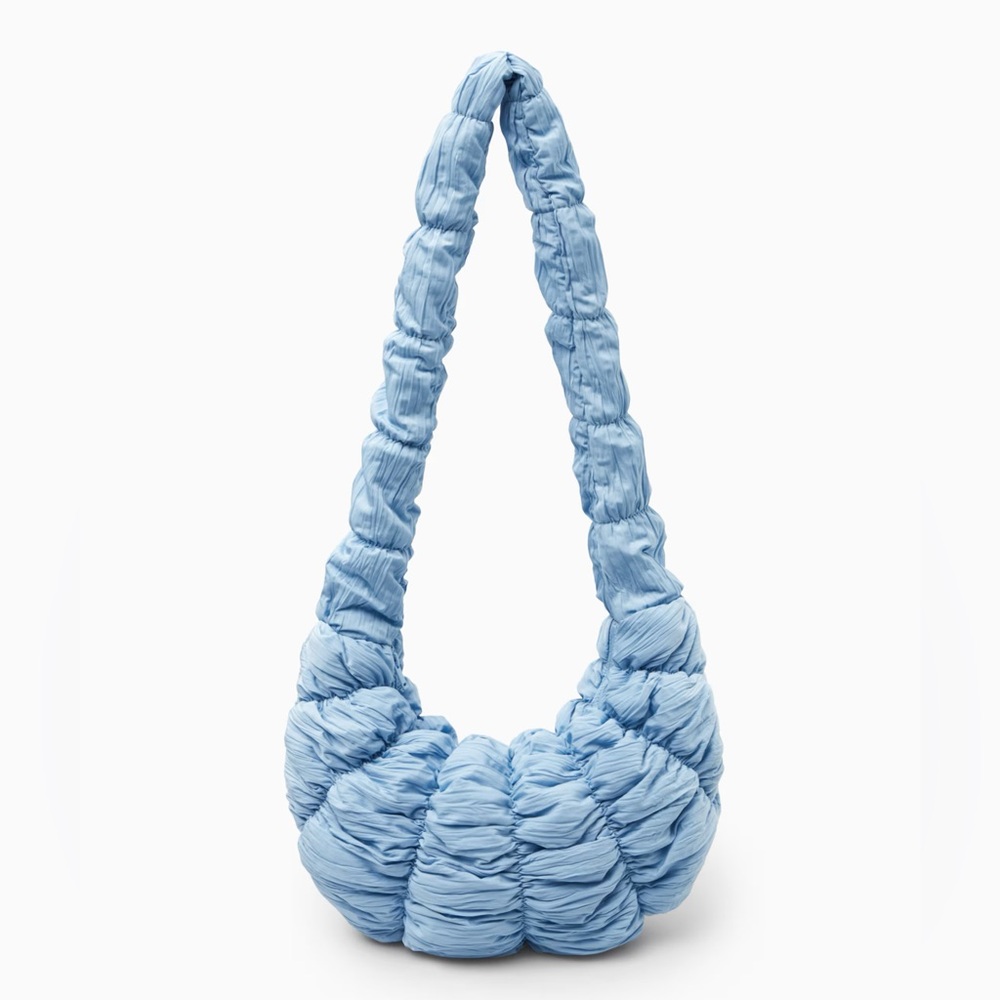 NWT COS Ripple Crossbody Bag | Light Blue